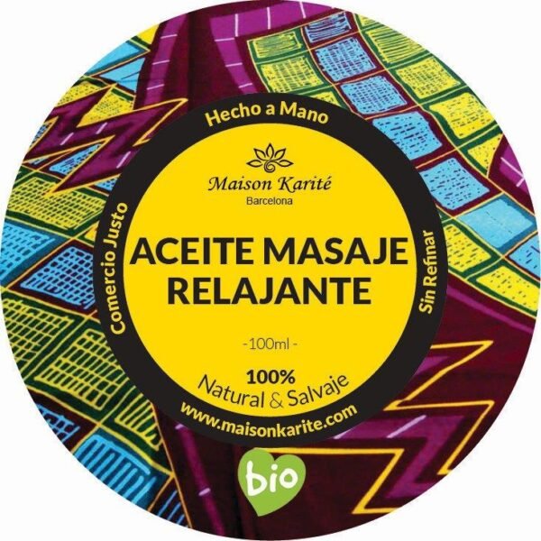 Aceite masaje relajante