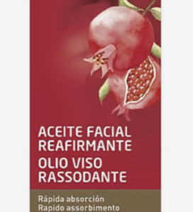 Aceite facial reafirmante de Granada 30ml