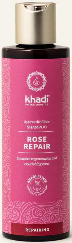 Champú Elixir Ayurvédico Rosa - Reparador