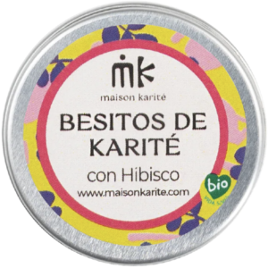 Labial Besitos de karité - Hibisco con color