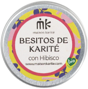 Labial Besitos de karité - Hibisco con color