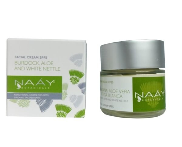 Crema facial Bardana, Aloe vera y Ortiga blanca