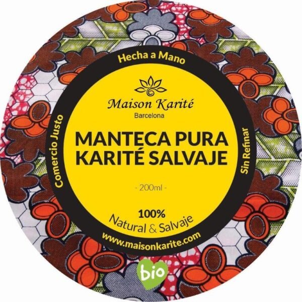 Manteca Pura de Karité sin refinar 100 ml